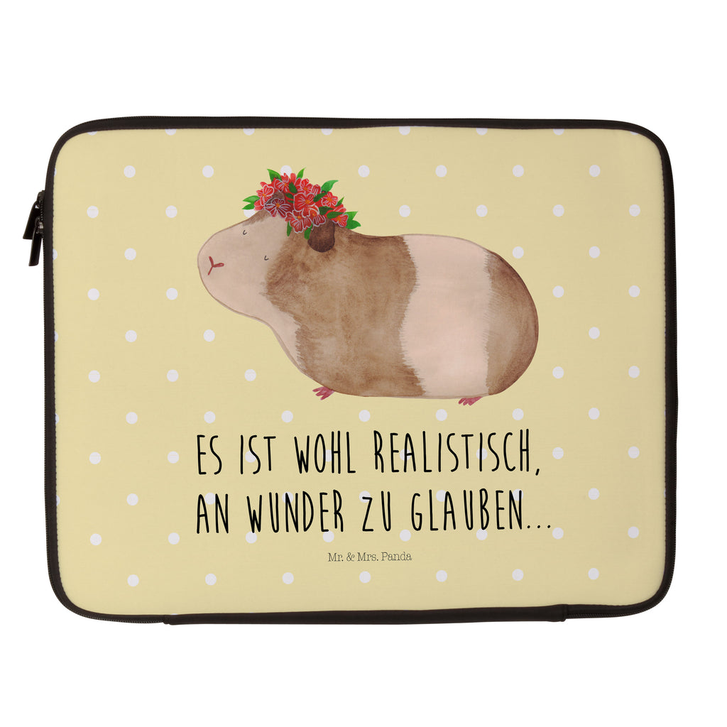 Notebook Tasche Meerschweinchen weise Notebook Tasche, Laptop, Computertasche, Tasche, Notebook-Tasche, Notebook-Reisehülle, Notebook Schutz, Tiermotive, Gute Laune, lustige Sprüche, Tiere, Meerschweinchen, Meerie, Meeries, Wunder, Blumenkind, Realität, Spruch, Weisheit, Motivation, Wunderland