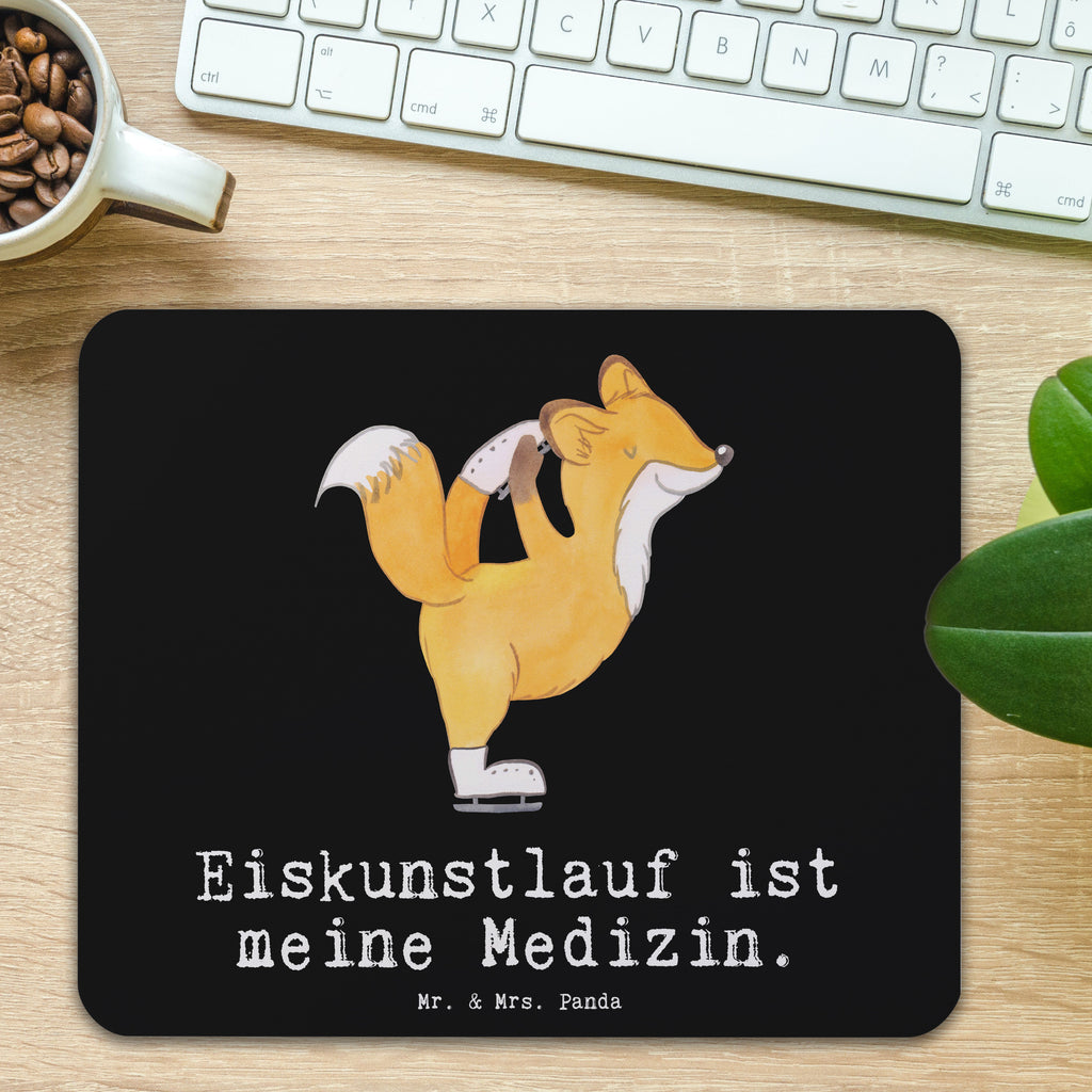 Mauspad Fuchs Eiskunstläufer Medizin Mousepad, Computer zubehör, Büroausstattung, PC Zubehör, Arbeitszimmer, Mauspad, Einzigartiges Mauspad, Designer Mauspad, Mausunterlage, Mauspad Büro, Geschenk, Sport, Sportart, Hobby, Schenken, Danke, Dankeschön, Auszeichnung, Gewinn, Sportler, Eiskunstläufer, Eiskunstläuferin, Eiskunst