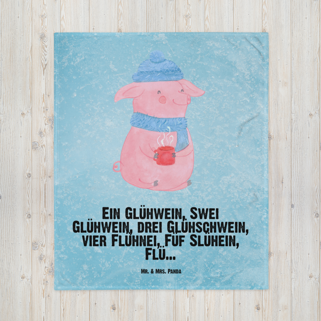 Babydecke Schweinchen Glühwein Babydecke, Babygeschenk, Geschenk Geburt, Babyecke Kuscheldecke, Krabbeldecke, Winter, Weihnachten, Weihnachtsdeko, Nikolaus, Advent, Heiligabend, Wintermotiv, Glühwein, Betrunken, Weihnachtsmarkt, Spruch