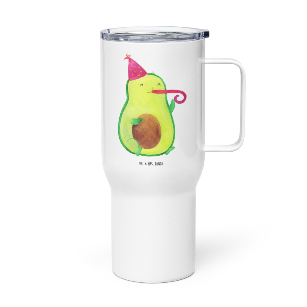 XXL Thermobecher Avocado Geburtstag Thermobecher, XL Thermobecher, Reisebecher, XL Reisetasse, Großer Thermobecher, Autobecher, Jumbo Becher, Avocado, Veggie, Vegan, Gesund