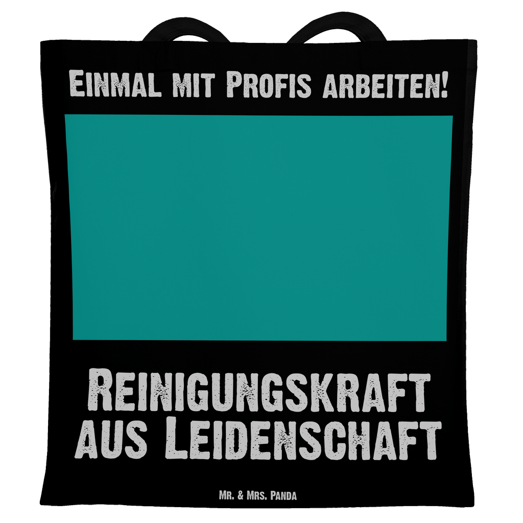 Tragetasche Reinigungskraft aus Leidenschaft Beuteltasche, Beutel, Einkaufstasche, Jutebeutel, Stoffbeutel, Tasche, Shopper, Umhängetasche, Strandtasche, Schultertasche, Stofftasche, Tragetasche, Badetasche, Jutetasche, Einkaufstüte, Laptoptasche, Beruf, Ausbildung, Jubiläum, Abschied, Rente, Kollege, Kollegin, Geschenk, Schenken, Arbeitskollege, Mitarbeiter, Firma, Danke, Dankeschön