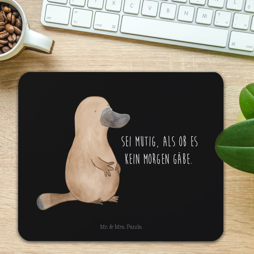 Mauspad Schnabeltier mutig Mousepad, Computer zubehör, Büroausstattung, PC Zubehör, Arbeitszimmer, Mauspad, Einzigartiges Mauspad, Designer Mauspad, Mausunterlage, Mauspad Büro, Meerestiere, Meer, Urlaub, Schnabeltier, Mut, mutig, Lebensweisheit, Schnabeltiere, Motivation, Training, Büro, Arbeit, Neuanfang, Neustart, Weltreise, Raodtrip