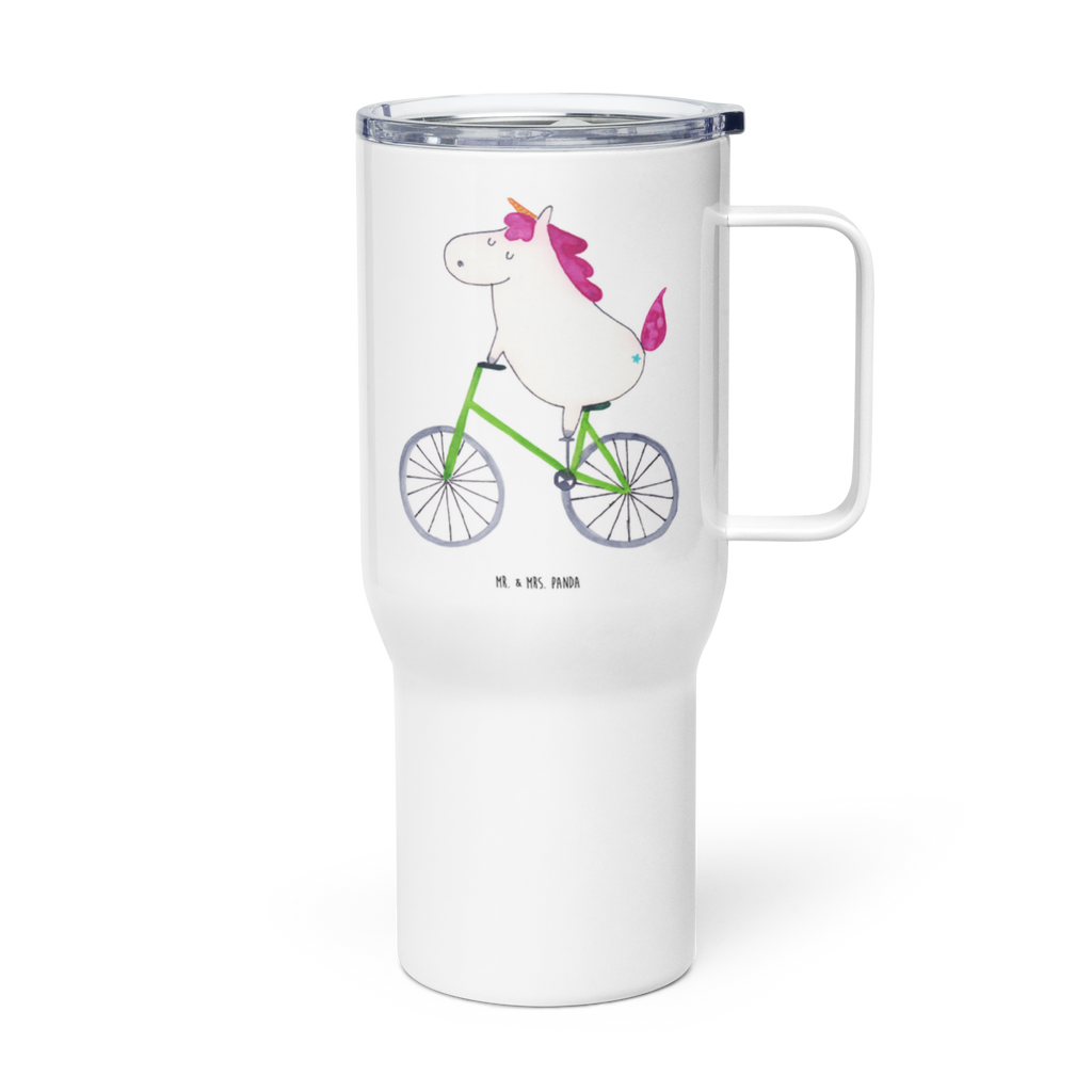 XXL Thermobecher Einhorn Radfahrer Thermobecher, XL Thermobecher, Reisebecher, XL Reisetasse, Großer Thermobecher, Autobecher, Jumbo Becher, Einhorn, Einhörner, Einhorn Deko, Pegasus, Unicorn, Radfahren, Radfahrer, Rad, Bike, Feenstaub, Konfetti, Luxusproblem, Kummer, Liebeskummer