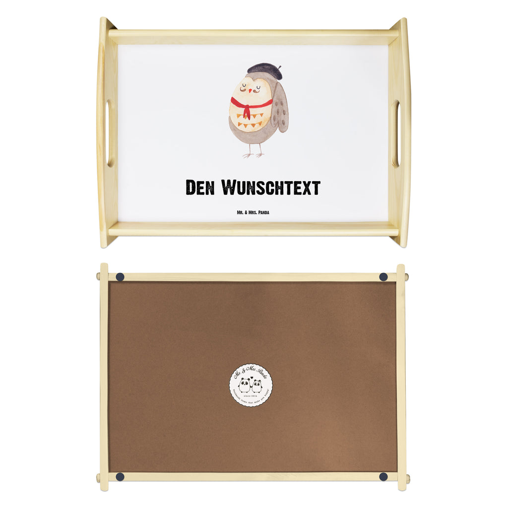 Personalisiertes Serviertablett Eule Französisch Personalisiertes Serviertablett, Personalisiertes Tablett, Personalisiertes Holztablett, Personalisiertes Küchentablett, Personalisiertes Dekotablett, Personalisiertes Frühstückstablett, Serviertablett mit Namen, Tablett mit Namen, Eule, Eulen, Eule Deko, Owl, hibou, La vie est belle, das Leben ist schön, Spruch schön, Spruch Französisch, Frankreich