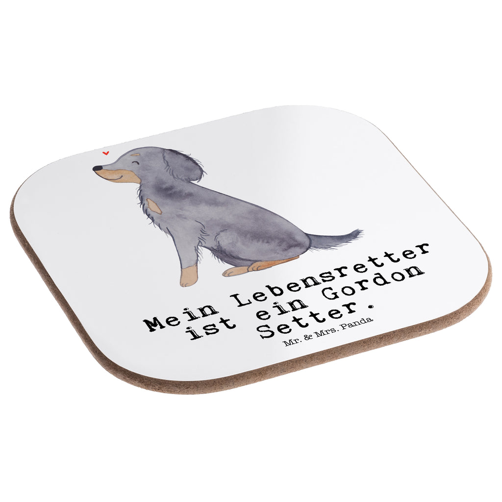 Quadratische Untersetzer Gordon Setter Lebensretter Untersetzer, Bierdeckel, Glasuntersetzer, Untersetzer Gläser, Getränkeuntersetzer, Untersetzer aus Holz, Untersetzer für Gläser, Korkuntersetzer, Untersetzer Holz, Holzuntersetzer, Tassen Untersetzer, Untersetzer Design, Hund, Hunderasse, Rassehund, Hundebesitzer, Geschenk, Tierfreund, Schenken, Welpe, Gordon Shetter, Jagdhund