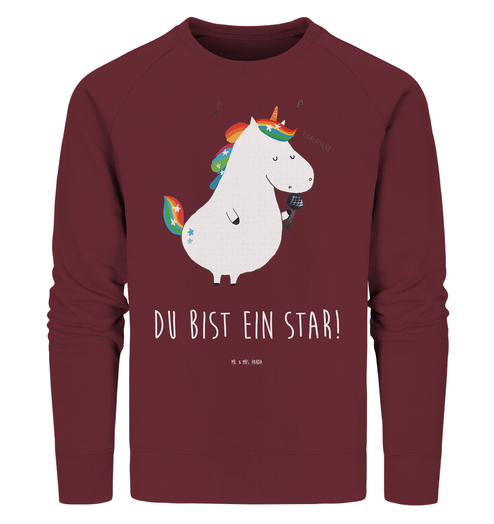 Organic Pullover Einhorn Sänger Pullover, Pullover Männer, Pullover Frauen, Sweatshirt, Sweatshirt Männer, Sweatshirt Frauen, Unisex, Einhorn, Einhörner, Einhorn Deko, Pegasus, Unicorn, Glitzer, Konfetti, Party, Geburtstag, Feier, Fest, Disco, Sängerin, Sänger, Freundin