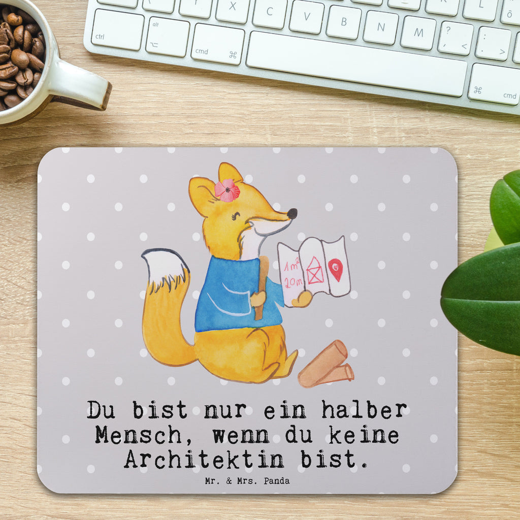 Mauspad Architektin mit Herz Mousepad, Computer zubehör, Büroausstattung, PC Zubehör, Arbeitszimmer, Mauspad, Einzigartiges Mauspad, Designer Mauspad, Mausunterlage, Mauspad Büro, Beruf, Ausbildung, Jubiläum, Abschied, Rente, Kollege, Kollegin, Geschenk, Schenken, Arbeitskollege, Mitarbeiter, Firma, Danke, Dankeschön, Architektin, Innenarchitektin, Architekturbüro