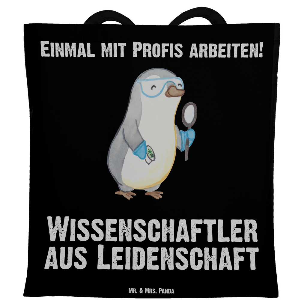 Tragetasche Wissenschaftler aus Leidenschaft Beuteltasche, Beutel, Einkaufstasche, Jutebeutel, Stoffbeutel, Tasche, Shopper, Umhängetasche, Strandtasche, Schultertasche, Stofftasche, Tragetasche, Badetasche, Jutetasche, Einkaufstüte, Laptoptasche, Beruf, Ausbildung, Jubiläum, Abschied, Rente, Kollege, Kollegin, Geschenk, Schenken, Arbeitskollege, Mitarbeiter, Firma, Danke, Dankeschön, Wissenschaftler, Forscher, Akademiker, Universität, Forschungseinrichtung