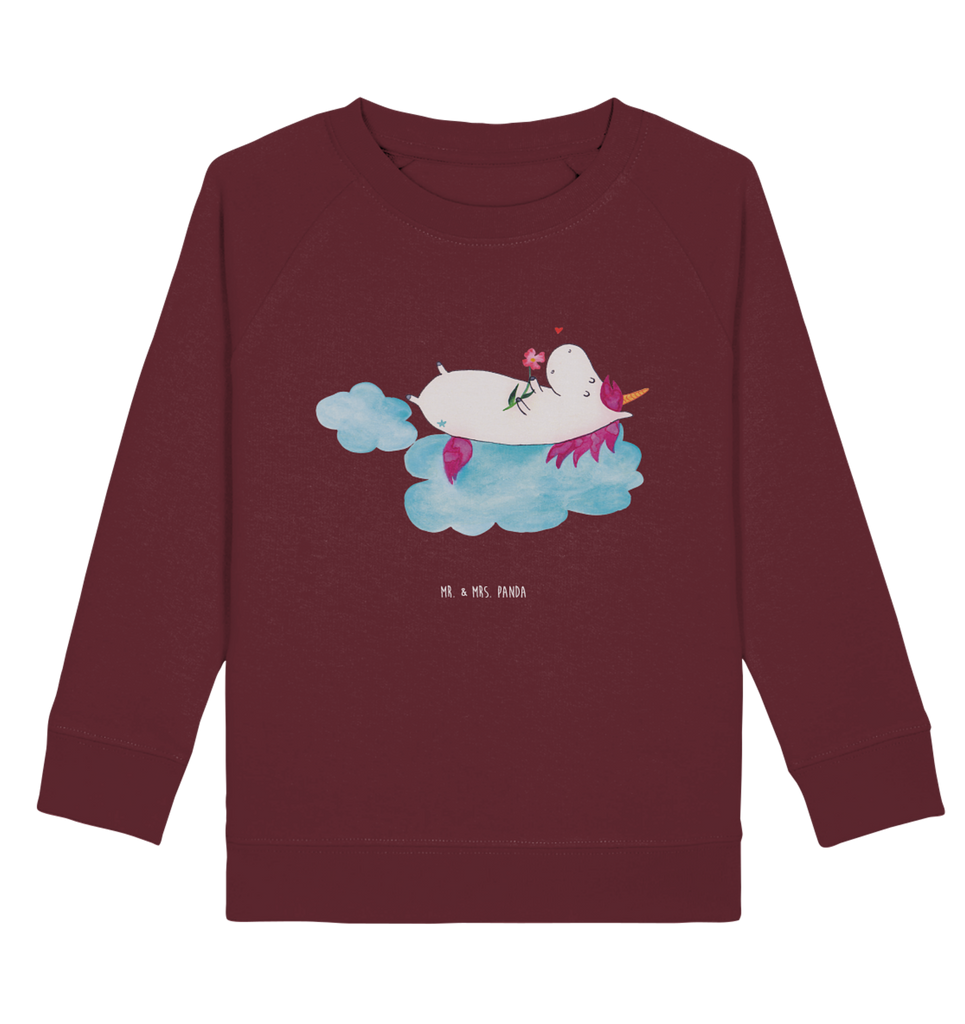 Organic Kinder Pullover Einhorn verliebt auf Wolke Kinder Pullover, Kinder Sweatshirt, Jungen, Mädchen, Einhorn, Einhörner, Einhorn Deko, Pegasus, Unicorn, verliebt, Liebe, Liebesbeweis, Freundin, Wolke