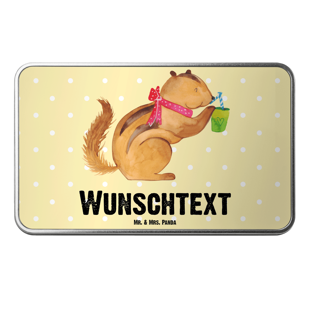 Personalisierte Metalldose Eichhörnchen Smoothie Personalisierte Metalldose, Dose mit Namen, Namensdose, Kiste mit Namen, Namenskiste, Tiermotive, Gute Laune, lustige Sprüche, Tiere, Green Smoothies, Diät, Abnehmen, Streifenhörnchen, Eichhörnchen