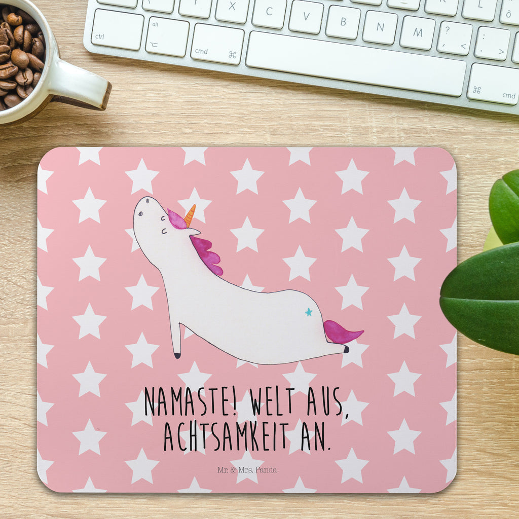 Mauspad Einhorn Yoga Mousepad, Computer zubehör, Büroausstattung, PC Zubehör, Arbeitszimmer, Mauspad, Einzigartiges Mauspad, Designer Mauspad, Mausunterlage, Mauspad Büro, Einhorn, Einhörner, Einhorn Deko, Pegasus, Unicorn, Yoga, Namaste, Achtsamkeit, Entspannung, Joga, Yogamatte, Sport, lustig, witzig, süß