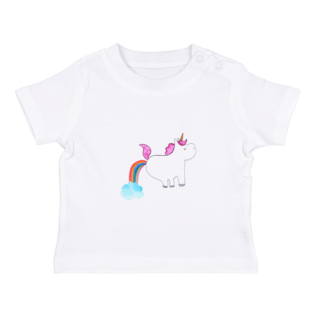 Organic Baby Shirt Einhorn Pupsen Baby T-Shirt, Jungen Baby T-Shirt, Mädchen Baby T-Shirt, Shirt, Einhorn, Einhörner, Einhorn Deko, Pegasus, Unicorn, Pups, Regenbogen, Glitzer, Einhornpower, Erwachsenwerden, Spaß, lustig, Freundin