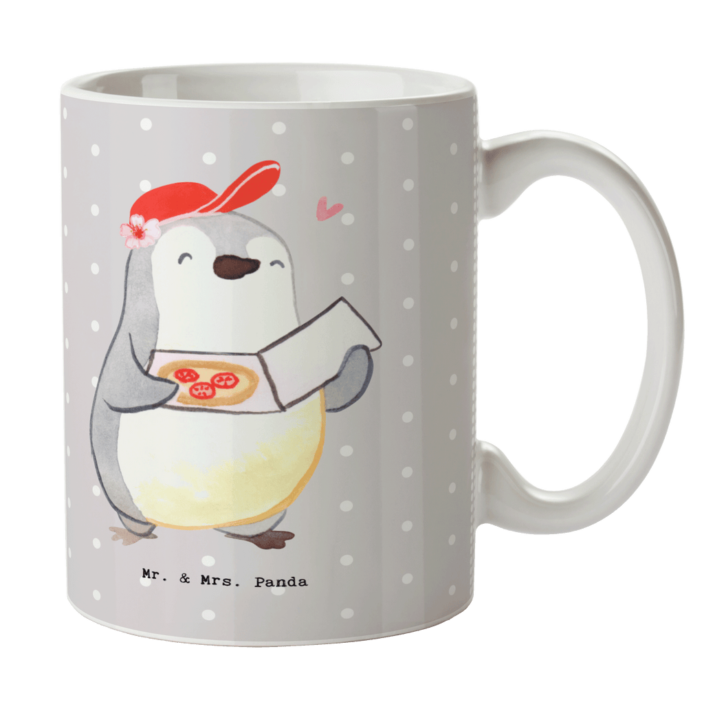 Tasse Pizzabäckerin mit Herz Tasse, Kaffeetasse, Teetasse, Becher, Kaffeebecher, Teebecher, Keramiktasse, Porzellantasse, Büro Tasse, Geschenk Tasse, Tasse Sprüche, Tasse Motive, Kaffeetassen, Tasse bedrucken, Designer Tasse, Cappuccino Tassen, Schöne Teetassen, Beruf, Ausbildung, Jubiläum, Abschied, Rente, Kollege, Kollegin, Geschenk, Schenken, Arbeitskollege, Mitarbeiter, Firma, Danke, Dankeschön, Lieferdienstmitarbeiterin, Pizzabäckerin, Pizzabotin, Pizzabringdienst, Lieferbringdienst