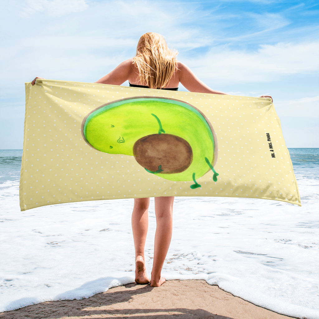 XL Badehandtuch Avocado pfeift Handtuch, Badetuch, Duschtuch, Strandtuch, Saunatuch, Avocado, Veggie, Vegan, Gesund, Diät, Abnehmen, Ernährung, dick sein, Pummelfee