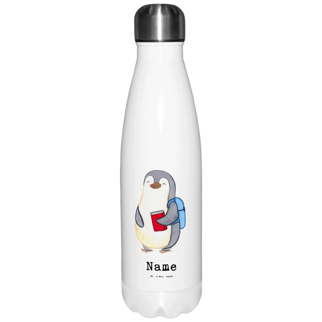 Personalisierte Thermosflasche Student mit Herz Personalisierte Isolierflasche, Personalisierte Thermoflasche, Personalisierte Trinkflasche, Trinkflasche Mit Namen, Wunschname, Bedrucken, Namensflasche, Beruf, Ausbildung, Jubiläum, Abschied, Rente, Kollege, Kollegin, Geschenk, Schenken, Arbeitskollege, Mitarbeiter, Firma, Danke, Dankeschön