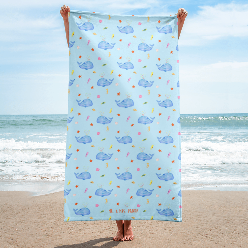 XL Badehandtuch Wal Konfetti Muster Handtuch, Badetuch, Duschtuch, Strandtuch, Saunatuch, Meerestiere, Meer, Urlaub, Wal, Konfetti, Wale, Motivation, Neuanfang, Trennung, Diät, Abnehmen, Neustart, Lebensabschnitt, Geburtstag