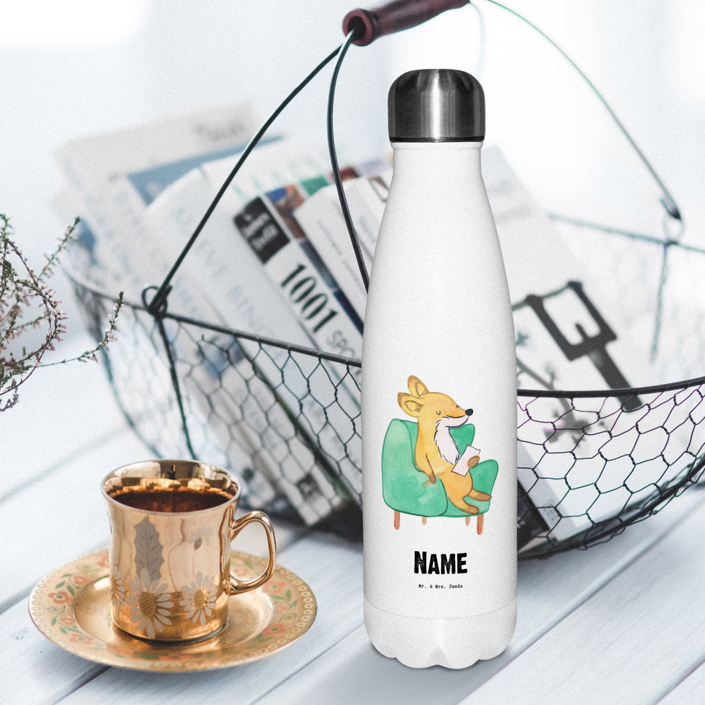 Personalisierte Thermosflasche Fuchs Bester Zuhörer der Welt Personalisierte Isolierflasche, Personalisierte Thermoflasche, Personalisierte Trinkflasche, Trinkflasche Mit Namen, Wunschname, Bedrucken, Namensflasche, für, Dankeschön, Geschenk, Schenken, Geburtstag, Geburtstagsgeschenk, Geschenkidee, Danke, Bedanken, Mitbringsel, Freude machen, Geschenktipp, Zuhörer, Freund, Freundin, offenes Ohr, Hilfsbereit, Hilfe