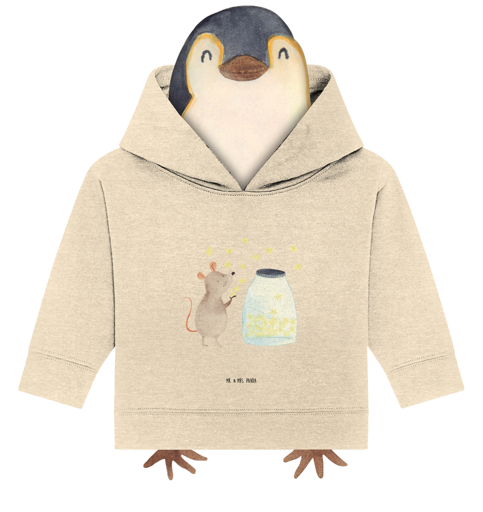 Organic Baby Hoodie Maus Sterne Baby Kapuzenshirt, Baby Kapuzensweatshirt, Baby Hoodie, Baby Pullover, Tiermotive, Gute Laune, lustige Sprüche, Tiere, Maus, Sterne, Wunsch, Kind, Taufe, Taufgeschenk, Geburt, Schwangerschaft, erstes Kind, Kindergeburtstag, Geburtstag, Hoffnung, Träume