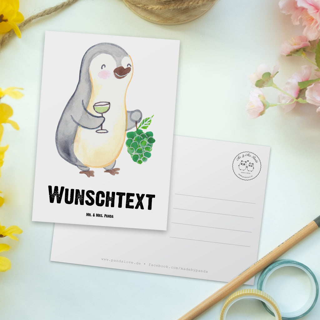 Personalisierte Postkarte Weinhändler mit Herz Postkarte mit Namen, Postkarte bedrucken, Postkarte mit Wunschtext, Postkarte personalisierbar, Geschenkkarte mit Namen, Grußkarte mit Namen, Karte mit Namen, Einladung mit Namen, Ansichtskarte mit Namen, Geschenkkarte mit Wunschtext, Grußkarte mit Wunschtext, Karte mit Wunschtext, Einladung mit Wunschtext, Ansichtskarte mit Wunschtext, Beruf, Ausbildung, Jubiläum, Abschied, Rente, Kollege, Kollegin, Geschenk, Schenken, Arbeitskollege, Mitarbeiter, Firma, Danke, Dankeschön