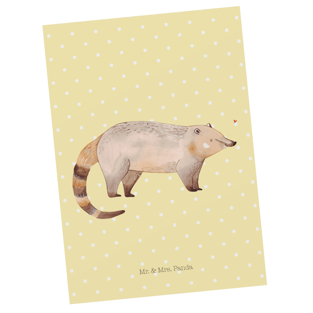 Postkarte Nasenbär Postkarte, Karte, Geschenkkarte, Grußkarte, Einladung, Ansichtskarte, Geburtstagskarte, Einladungskarte, Dankeskarte, Ansichtskarten, Einladung Geburtstag, Einladungskarten Geburtstag, Tiermotive, Gute Laune, lustige Sprüche, Tiere, Nasenbär, Nasenbären, Rüsselbär, Bär