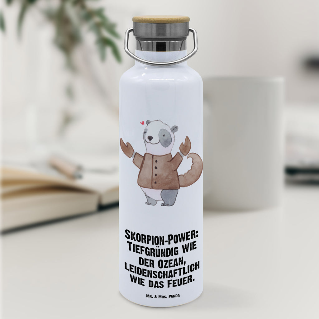 Trinkflasche Skorpion Astrologie Thermosflasche, Isolierflasche, Edelstahl, Trinkflasche, isoliert, Wamrhaltefunktion, Sportflasche, Flasche zum Sport, Sportlerflasche, Tierkreiszeichen, Sternzeichen, Horoskop, Astrologie, Aszendent, Skorpion, Geburtstagsgeschenk, Geschenk