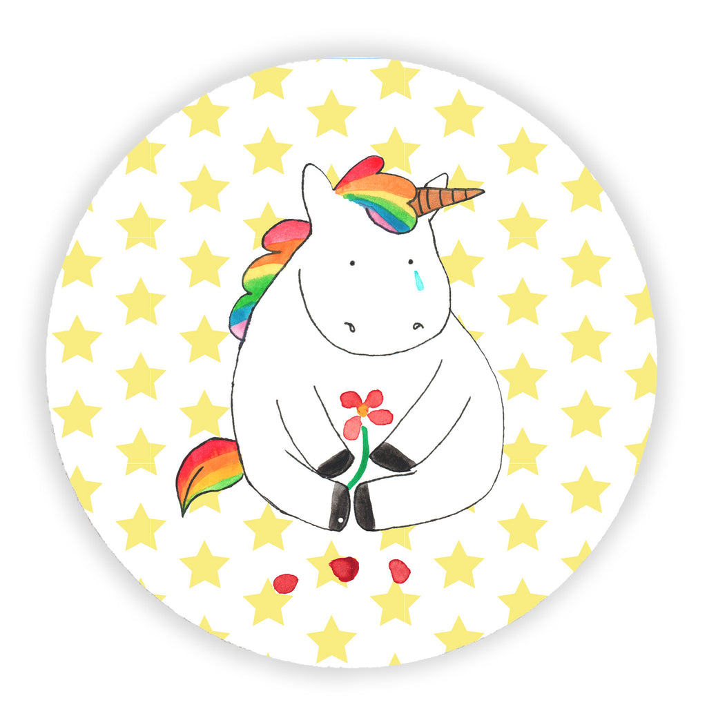 Rund Magnet Einhorn Traurig Kühlschrankmagnet, Pinnwandmagnet, Souvenir Magnet, Motivmagnete, Dekomagnet, Whiteboard Magnet, Notiz Magnet, Kühlschrank Dekoration, Einhorn, Einhörner, Einhorn Deko, Pegasus, Unicorn, Glitzer, Trösten. Freundschaft, Freunde, Liebe, Trauer, Grußkarte, Blume