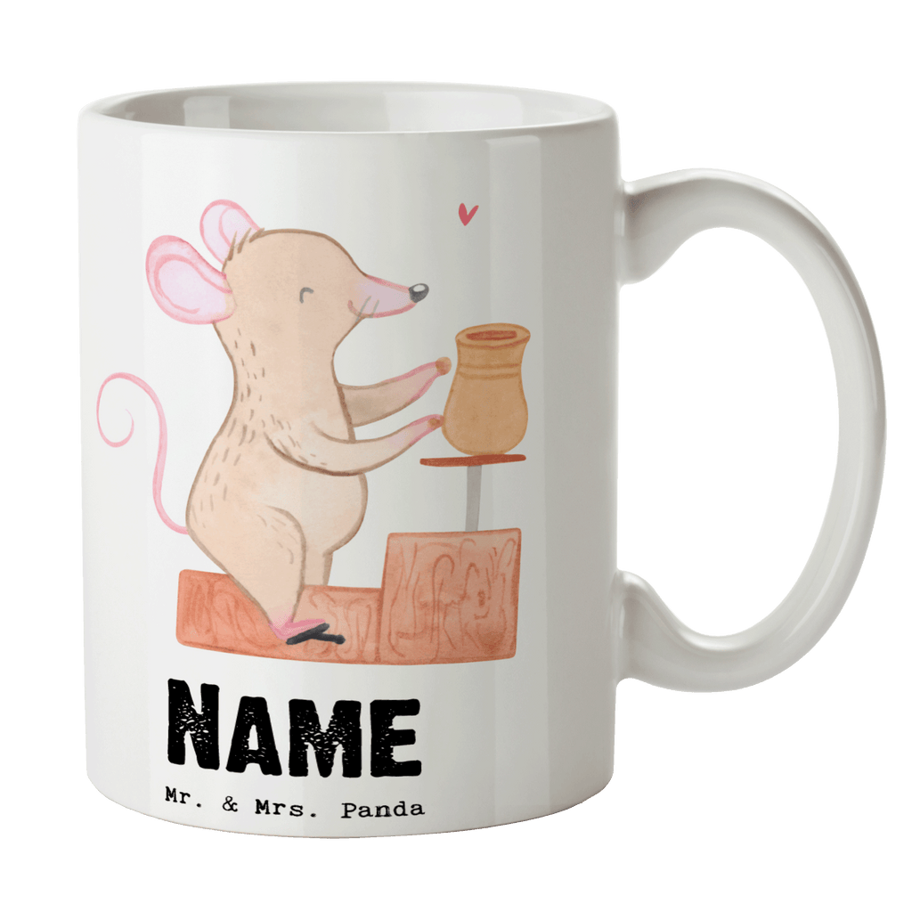 Personalisierte Tasse Maus Töpfern Personalisierte Tasse, Namenstasse, Wunschname, Personalisiert, Tasse, Namen, Drucken, Tasse mit Namen, Geschenk, Sport, Sportart, Hobby, Schenken, Danke, Dankeschön, Auszeichnung, Gewinn, Sportler, Töpfern, Töpferei, Töpferkurs