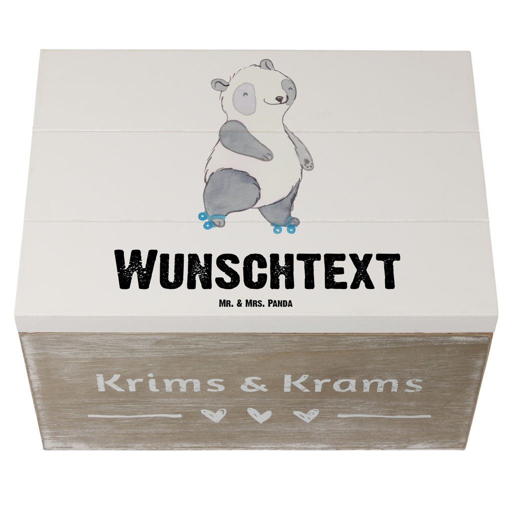 Personalisierte Holzkiste Panda Inliner fahren Tage Holzkiste mit Namen, Kiste mit Namen, Schatzkiste mit Namen, Truhe mit Namen, Schatulle mit Namen, Erinnerungsbox mit Namen, Erinnerungskiste, mit Namen, Dekokiste mit Namen, Aufbewahrungsbox mit Namen, Holzkiste Personalisiert, Kiste Personalisiert, Schatzkiste Personalisiert, Truhe Personalisiert, Schatulle Personalisiert, Erinnerungsbox Personalisiert, Erinnerungskiste Personalisiert, Dekokiste Personalisiert, Aufbewahrungsbox Personalisiert, Geschenkbox personalisiert, GEschenkdose personalisiert, Geschenk, Sport, Sportart, Hobby, Schenken, Danke, Dankeschön, Auszeichnung, Gewinn, Sportler, Inliner fahren, Rollschuh fahren, Rollerblades, inlinern