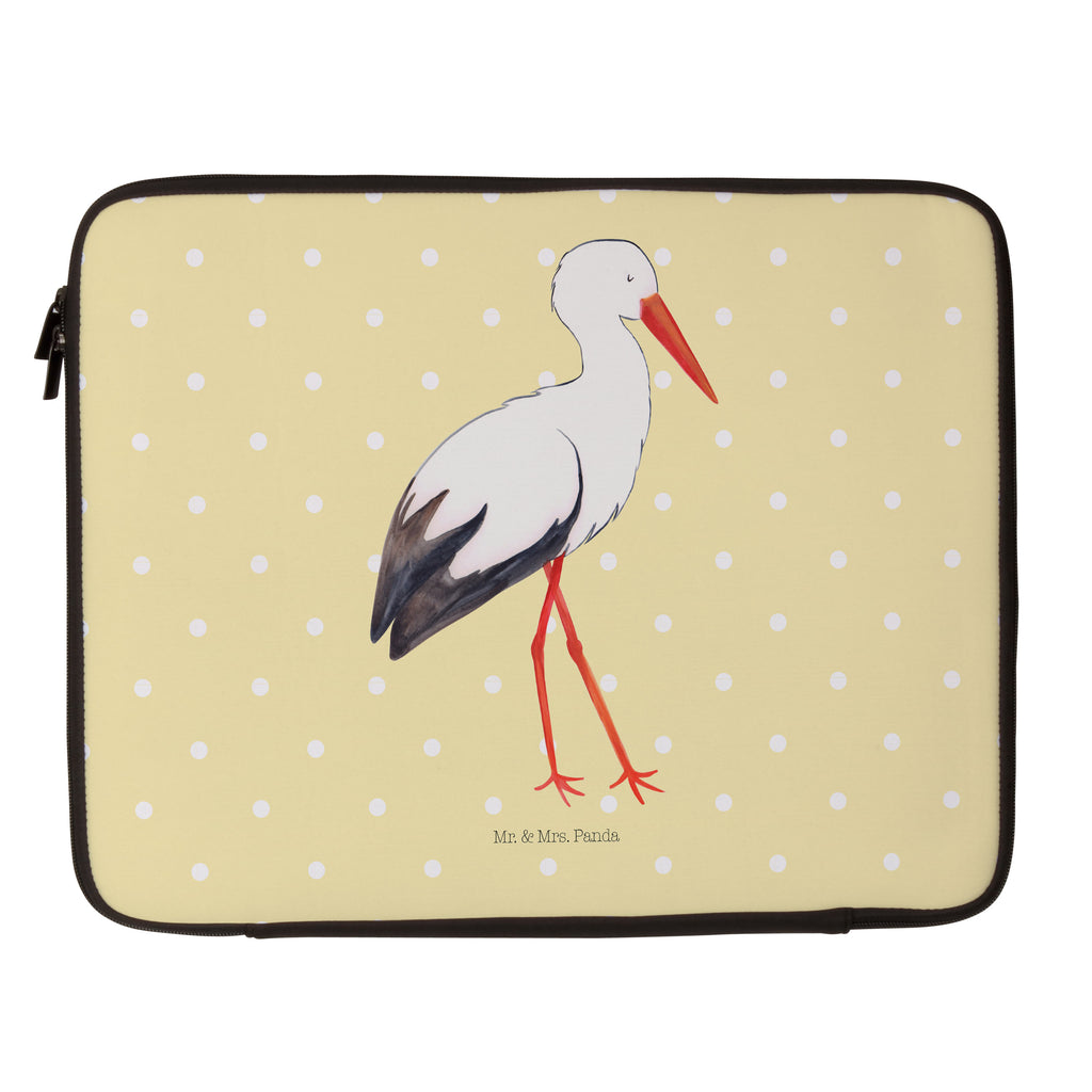 Notebook Tasche Storch Notebook Tasche, Laptop, Computertasche, Tasche, Notebook-Tasche, Notebook-Reisehülle, Notebook Schutz, Tiermotive, Gute Laune, lustige Sprüche, Tiere, Storch, Störche, Schwangerschaft, Geburt, Mutter, Mütter, Mutter werden, Schwanger, Babybauch, Baby