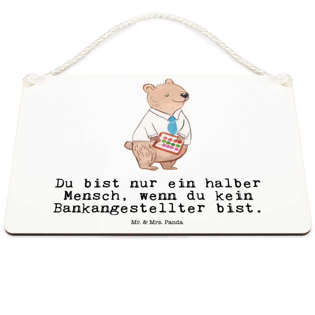 Deko Schild Bankangestellter mit Herz Dekoschild, Deko Schild, Schild, Tür Schild, Türschild, Holzschild, Wandschild, Wanddeko, Beruf, Ausbildung, Jubiläum, Abschied, Rente, Kollege, Kollegin, Geschenk, Schenken, Arbeitskollege, Mitarbeiter, Firma, Danke, Dankeschön, Bankangestellter, Bankfachmann, Bänker, Bankberater