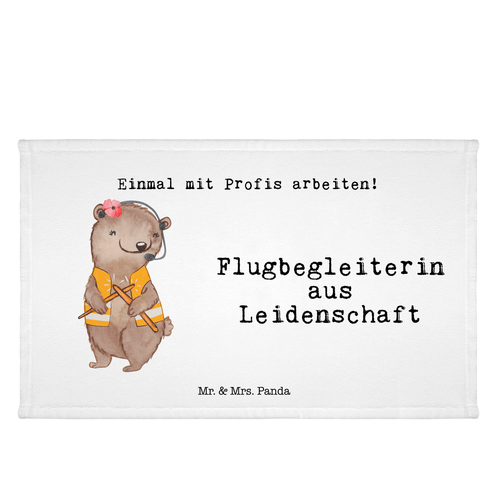 Handtuch Flugbegleiterin aus Leidenschaft Gästetuch, Reisehandtuch, Sport Handtuch, Frottier, Kinder Handtuch, Beruf, Ausbildung, Jubiläum, Abschied, Rente, Kollege, Kollegin, Geschenk, Schenken, Arbeitskollege, Mitarbeiter, Firma, Danke, Dankeschön, Flugbegleiterin, Stewardess, Flugstewardess, Flight-Attendant