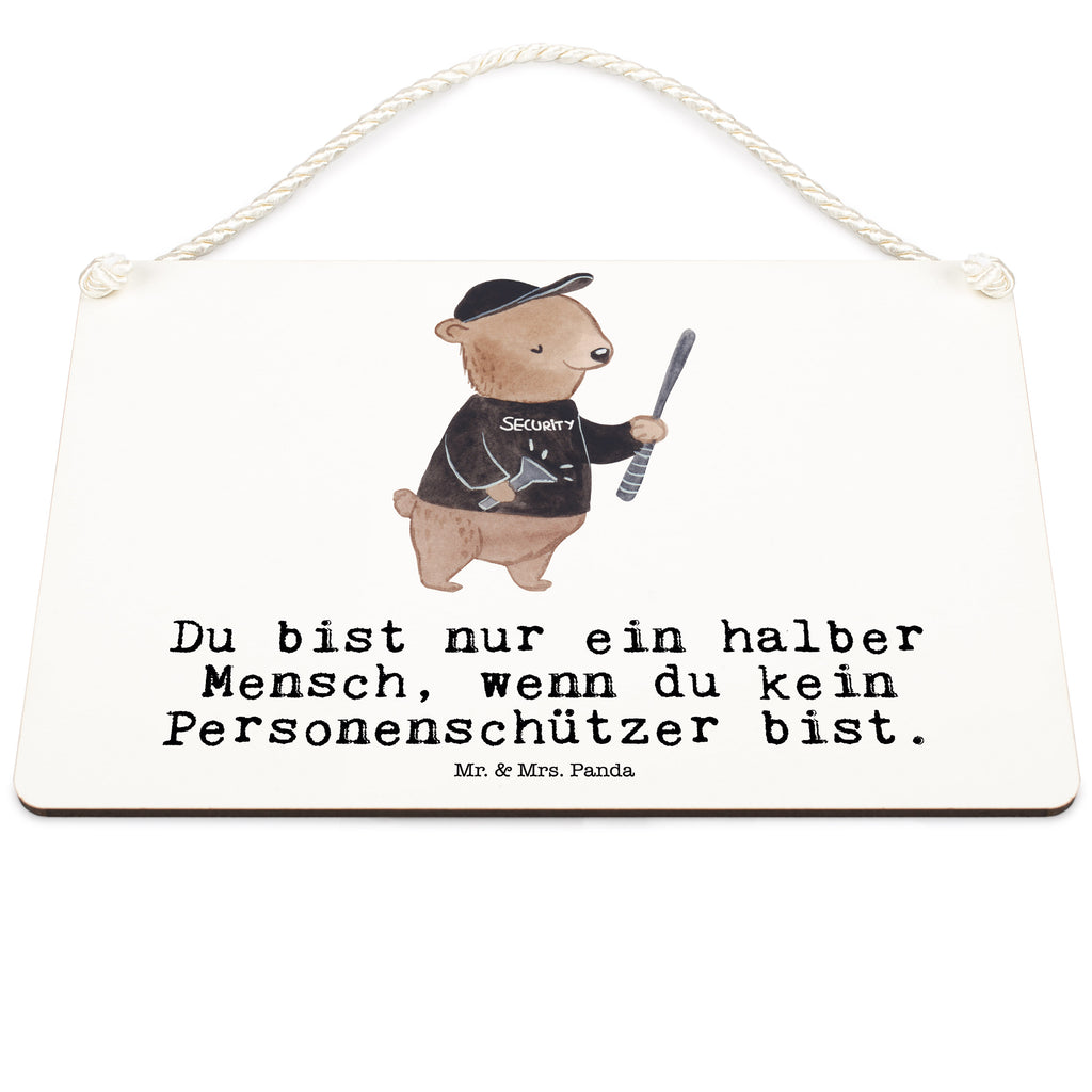 Deko Schild Personenschützer mit Herz Dekoschild, Deko Schild, Schild, Tür Schild, Türschild, Holzschild, Wandschild, Wanddeko, Beruf, Ausbildung, Jubiläum, Abschied, Rente, Kollege, Kollegin, Geschenk, Schenken, Arbeitskollege, Mitarbeiter, Firma, Danke, Dankeschön, Bodyguard, Personenschützer