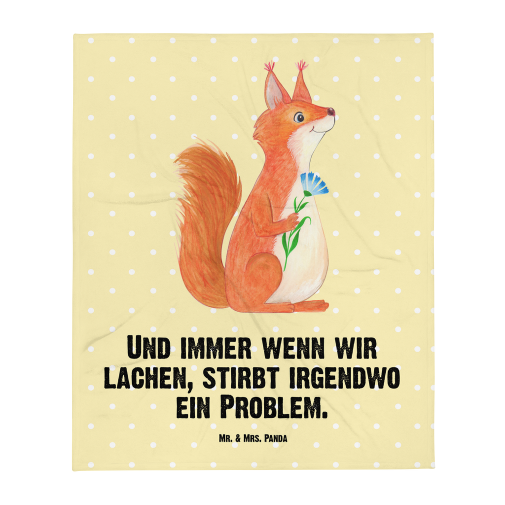 Kuscheldecke Eichhörnchen Blume Decke, Wohndecke, Tagesdecke, Wolldecke, Sofadecke, Tiermotive, Gute Laune, lustige Sprüche, Tiere, Eichhörnchen, Eichhorn, Spruch positiv, Lachen, Spaß, Motivation Sprüche, Motivation Bilder, glücklich Spruch, Spruch Deko