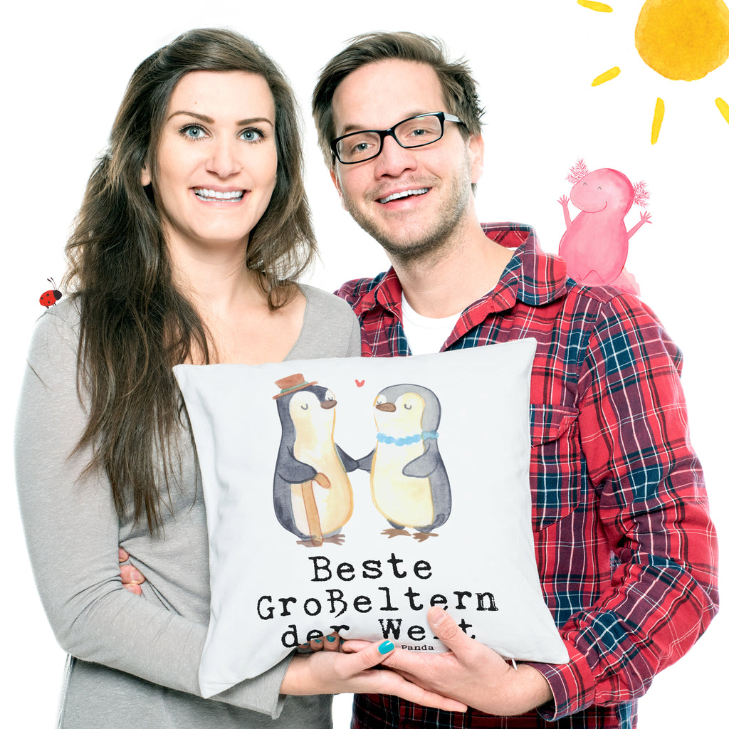 40x40 Kissen Pinguin Beste Großeltern der Welt Kissenhülle, Kopfkissen, Sofakissen, Dekokissen, Motivkissen, für, Dankeschön, Geschenk, Schenken, Geburtstag, Geburtstagsgeschenk, Geschenkidee, Danke, Bedanken, Mitbringsel, Freude machen, Geschenktipp, Großeltern, Grosseltern, Großmutter, Großvater, Opa, Omi, Oma, Opi. Großpapa, Großmama, Enkel, Enkelin, Enkelkind, Kleinigkeit, Omma, Ommi, Oppa, Oppi, Bester