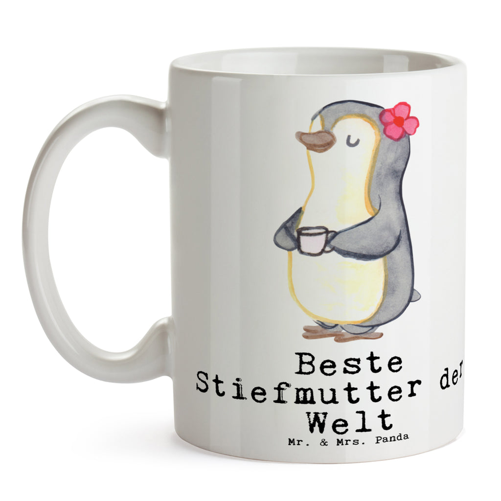 Tasse Pinguin Beste Stiefmutter der Welt Tasse, Kaffeetasse, Teetasse, Becher, Kaffeebecher, Teebecher, Keramiktasse, Porzellantasse, Büro Tasse, Geschenk Tasse, Tasse Sprüche, Tasse Motive, Kaffeetassen, Tasse bedrucken, Designer Tasse, Cappuccino Tassen, Schöne Teetassen, für, Dankeschön, Geschenk, Schenken, Geburtstag, Geburtstagsgeschenk, Geschenkidee, Danke, Bedanken, Mitbringsel, Freude machen, Geschenktipp, Stiefmutter, Stief Mutter, Stiefmama, Mami, Mutter, Muttertag, Mutti, Mama, Tochter, Sohn, Beste