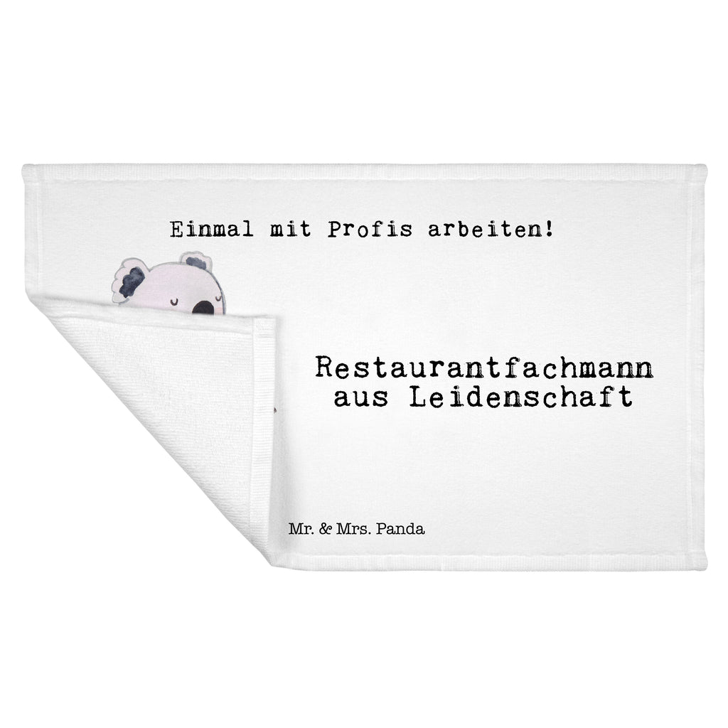 Handtuch Restaurantfachmann aus Leidenschaft Gästetuch, Reisehandtuch, Sport Handtuch, Frottier, Kinder Handtuch, Beruf, Ausbildung, Jubiläum, Abschied, Rente, Kollege, Kollegin, Geschenk, Schenken, Arbeitskollege, Mitarbeiter, Firma, Danke, Dankeschön