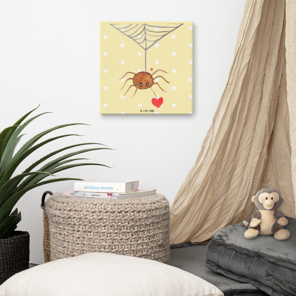 Leinwand Bild Spinne Agathe Liebe Leinwand, Bild, Kunstdruck, Wanddeko, Dekoration, Spinne Agathe, Spinne, Agathe, Videos, Merchandise, Liebe, Verliebt, Liebesbeweis, Liebesgeschenk