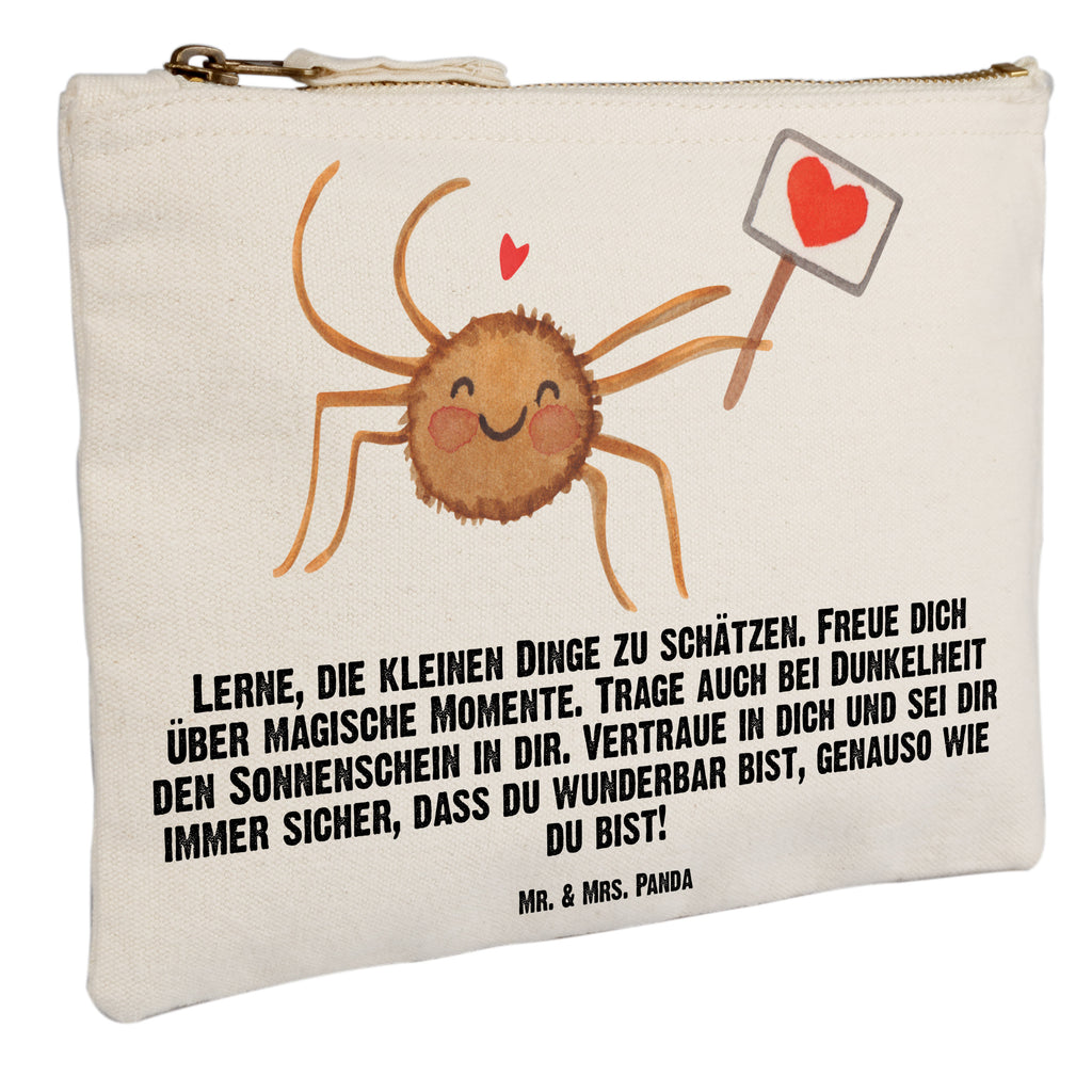 Schminktasche Spinne Agathe Motivation Schminktasche, Kosmetiktasche, Kosmetikbeutel, Stiftemäppchen, Etui, Federmappe, Makeup, XXL, Schminketui, Kosmetiketui, Schlamperetui, Spinne Agathe, Spinne, Agathe, Videos, Merchandise, Motivation, Glück, Liebe, Vertrauen, Dankeschön