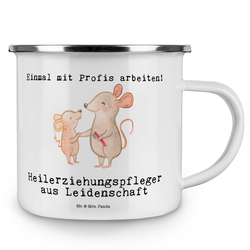 Camping Emaille Tasse Heilerziehungspfleger aus Leidenschaft Campingtasse, Trinkbecher, Metalltasse, Outdoor Tasse, Emaille Trinkbecher, Blechtasse Outdoor, Emaille Campingbecher, Edelstahl Trinkbecher, Metalltasse für Camping, Kaffee Blechtasse, Camping Tasse Metall, Beruf, Ausbildung, Jubiläum, Abschied, Rente, Kollege, Kollegin, Geschenk, Schenken, Arbeitskollege, Mitarbeiter, Firma, Danke, Dankeschön, Heilerziehungspfleger, Heilpädagoge