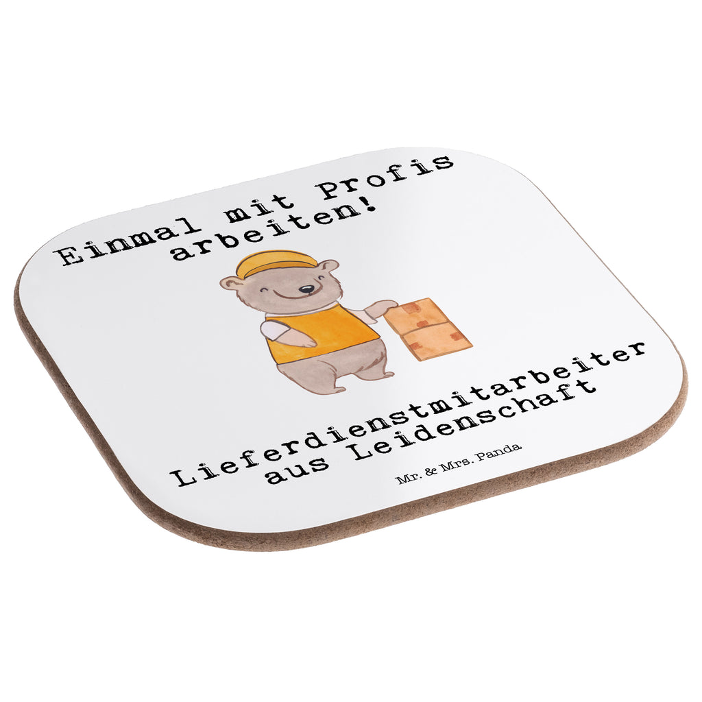 Quadratische Untersetzer Lieferdienstmitarbeiter aus Leidenschaft Untersetzer, Bierdeckel, Glasuntersetzer, Untersetzer Gläser, Getränkeuntersetzer, Untersetzer aus Holz, Untersetzer für Gläser, Korkuntersetzer, Untersetzer Holz, Holzuntersetzer, Tassen Untersetzer, Untersetzer Design, Beruf, Ausbildung, Jubiläum, Abschied, Rente, Kollege, Kollegin, Geschenk, Schenken, Arbeitskollege, Mitarbeiter, Firma, Danke, Dankeschön, Lieferdienstmitarbeiter, Pizzabäcker, Pizzabote, Pizzabringdienst, Lieferbringdienst