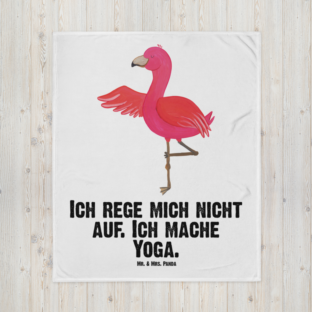 Babydecke Flamingo Yoga Babydecke, Babygeschenk, Geschenk Geburt, Babyecke Kuscheldecke, Krabbeldecke, Flamingo, Vogel, Yoga, Namaste, Achtsamkeit, Yoga-Übung, Entspannung, Ärger, Aufregen, Tiefenentspannung