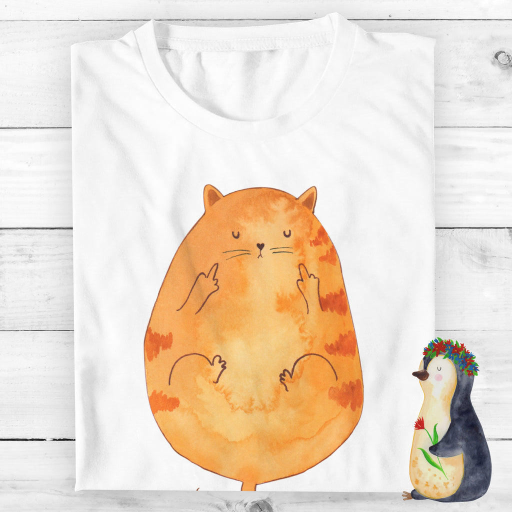 T-Shirt Standard Katze Mittelfinger T-Shirt, Shirt, Tshirt, Lustiges T-Shirt, T-Shirt mit Spruch, Party, Junggesellenabschied, Jubiläum, Geburstag, Herrn, Damen, Männer, Frauen, Schlafshirt, Nachthemd, Sprüche, Katze, Katzenmotiv, Katzenfan, Katzendeko, Katzenfreund, Katzenliebhaber, Katzenprodukte, Katzenartikel, Katzenaccessoires, Katzensouvenirs, Katzenliebhaberprodukte, Katzenmotive, Katzen, Kater, Mietze, Cat, Cats