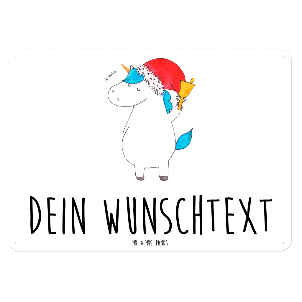 Personalisiertes Blechschild Einhorn Weihnachtsmann Blechschild, Metallschild, Geschenk Schild, Schild, Magnet-Metall-Schild, Deko Schild, Wandschild, Wand-Dekoration, Türschild, Einhorn, Einhörner, Einhorn Deko, Pegasus, Unicorn, Gin, Schokolade, Schoki, Weihnachten, Weihnachtsmann, Nikolaus, Wunschzettel, Wunschliste, Feenstaub