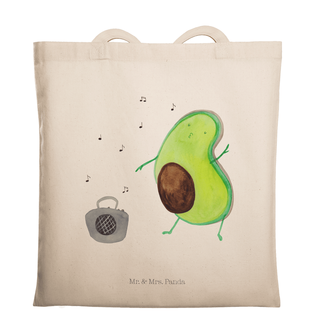 Tragetasche Avocado tanzt Beuteltasche, Beutel, Einkaufstasche, Jutebeutel, Stoffbeutel, Tasche, Shopper, Umhängetasche, Strandtasche, Schultertasche, Stofftasche, Tragetasche, Badetasche, Jutetasche, Einkaufstüte, Laptoptasche, Avocado, Veggie, Vegan, Gesund