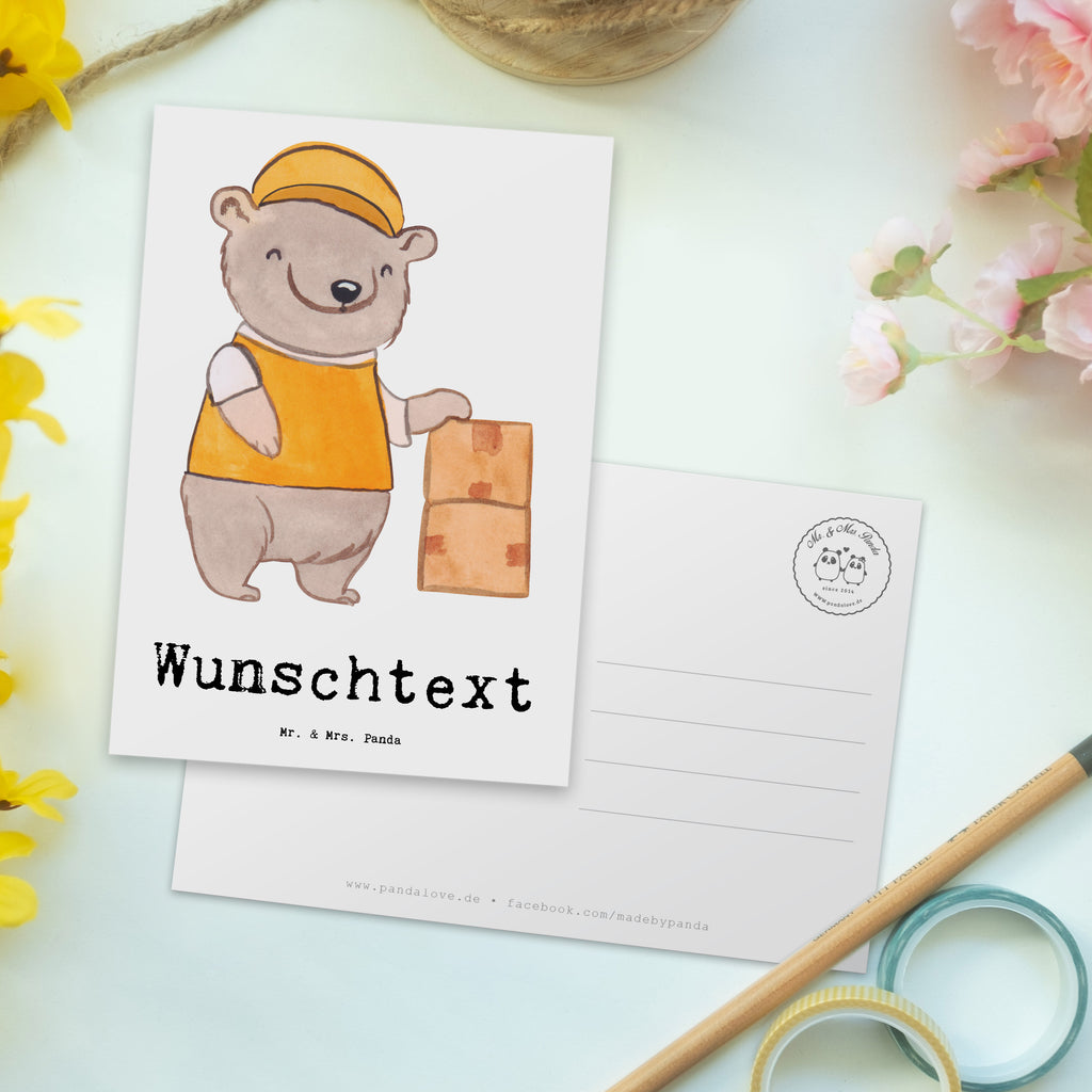 Personalisierte Postkarte Fachlagerist mit Herz Postkarte mit Namen, Postkarte bedrucken, Postkarte mit Wunschtext, Postkarte personalisierbar, Geschenkkarte mit Namen, Grußkarte mit Namen, Karte mit Namen, Einladung mit Namen, Ansichtskarte mit Namen, Geschenkkarte mit Wunschtext, Grußkarte mit Wunschtext, Karte mit Wunschtext, Einladung mit Wunschtext, Ansichtskarte mit Wunschtext, Beruf, Ausbildung, Jubiläum, Abschied, Rente, Kollege, Kollegin, Geschenk, Schenken, Arbeitskollege, Mitarbeiter, Firma, Danke, Dankeschön, Lagerarbeiter, Fachlagerist, Lagerist, Lagerverwalter