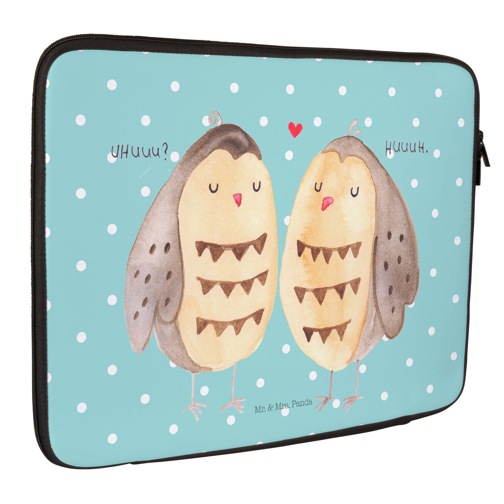 Notebook Tasche Eule Liebe Notebook Tasche, Laptop, Computertasche, Tasche, Notebook-Tasche, Notebook-Reisehülle, Notebook Schutz, Eule, Eule Deko, Liebe, Hochzeit Spruch, Owl, All you need is love, Liebe Spruch, Freundin Geschenk, Freund, Wortspiel lustig