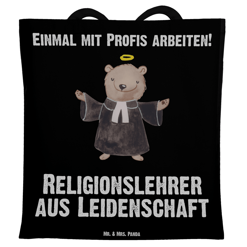 Tragetasche Religionslehrer aus Leidenschaft Beuteltasche, Beutel, Einkaufstasche, Jutebeutel, Stoffbeutel, Tasche, Shopper, Umhängetasche, Strandtasche, Schultertasche, Stofftasche, Tragetasche, Badetasche, Jutetasche, Einkaufstüte, Laptoptasche, Beruf, Ausbildung, Jubiläum, Abschied, Rente, Kollege, Kollegin, Geschenk, Schenken, Arbeitskollege, Mitarbeiter, Firma, Danke, Dankeschön, Religionslehrer, Reli Lehrer, Schule, Grundschule