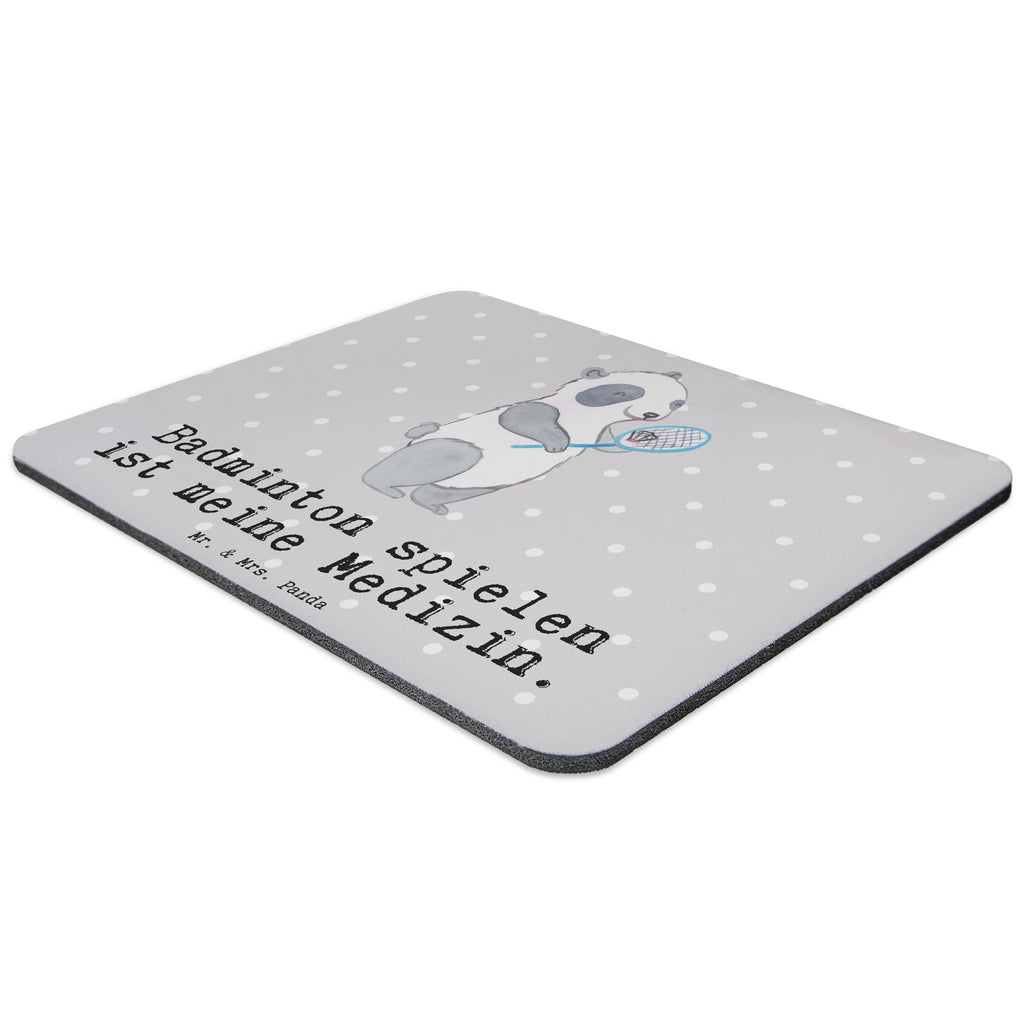 Mauspad Panda Badminton  Medizin Mousepad, Computer zubehör, Büroausstattung, PC Zubehör, Arbeitszimmer, Mauspad, Einzigartiges Mauspad, Designer Mauspad, Mausunterlage, Mauspad Büro, Geschenk, Sport, Sportart, Hobby, Schenken, Danke, Dankeschön, Auszeichnung, Gewinn, Sportler, Badminton, Badminton spielen