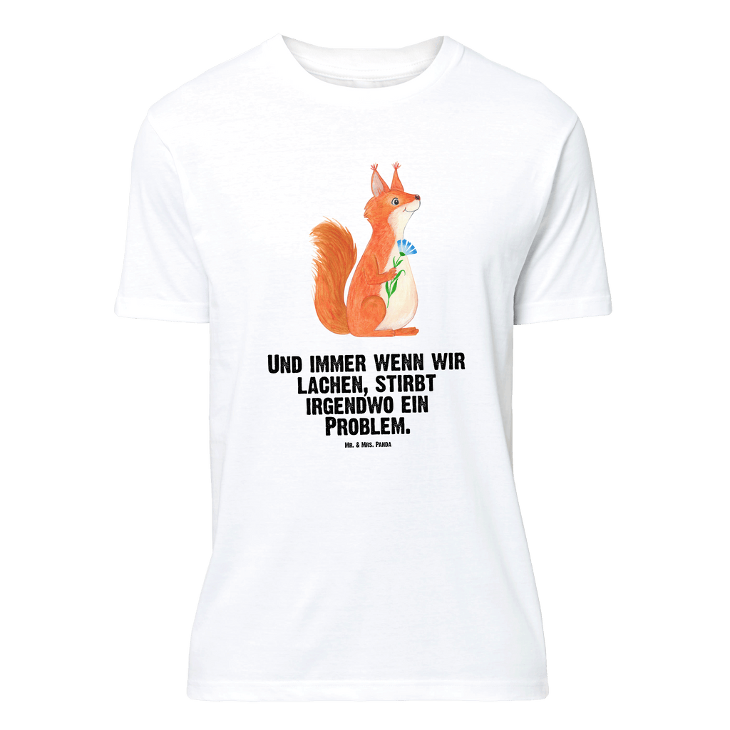 T-Shirt Standard Eichhörnchen Blume T-Shirt, Shirt, Tshirt, Lustiges T-Shirt, T-Shirt mit Spruch, Party, Junggesellenabschied, Jubiläum, Geburstag, Herrn, Damen, Männer, Frauen, Schlafshirt, Nachthemd, Sprüche, Tiermotive, Gute Laune, lustige Sprüche, Tiere, Eichhörnchen, Eichhorn, Spruch positiv, Lachen, Spaß, Motivation Sprüche, Motivation Bilder, glücklich Spruch, Spruch Deko