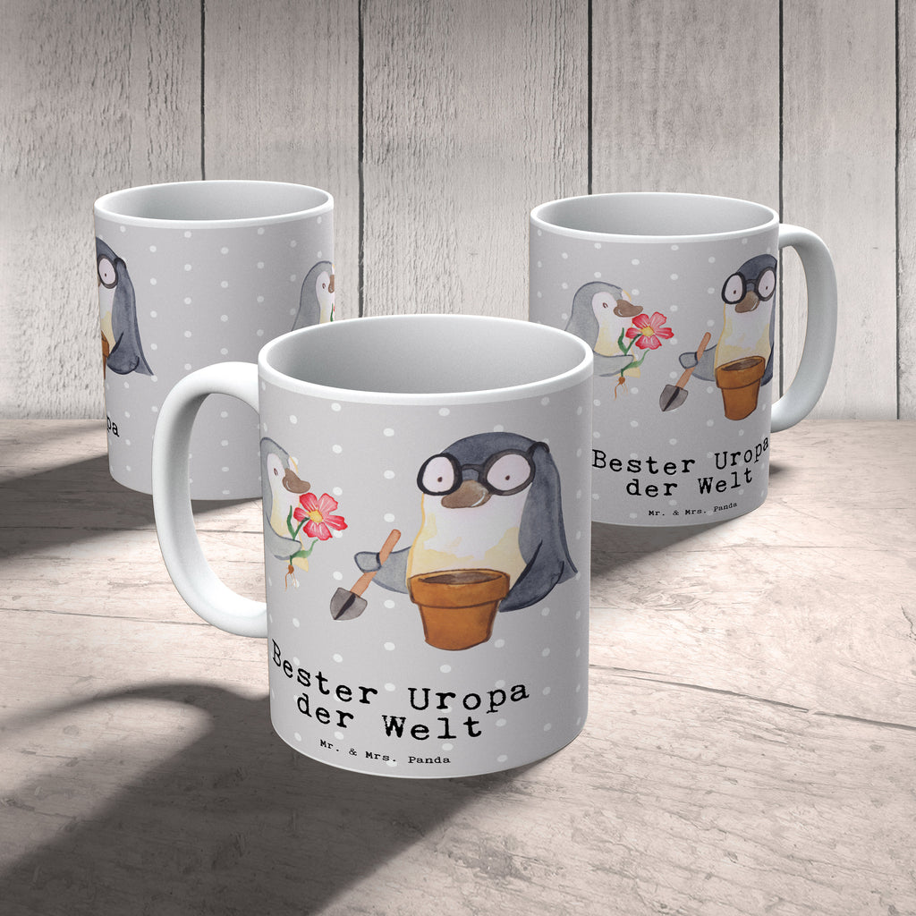 Tasse Pinguin Bester Uropa der Welt Tasse, Kaffeetasse, Teetasse, Becher, Kaffeebecher, Teebecher, Keramiktasse, Porzellantasse, Büro Tasse, Geschenk Tasse, Tasse Sprüche, Tasse Motive, Kaffeetassen, Tasse bedrucken, Designer Tasse, Cappuccino Tassen, Schöne Teetassen, für, Dankeschön, Geschenk, Schenken, Geburtstag, Geburtstagsgeschenk, Geschenkidee, Danke, Bedanken, Mitbringsel, Freude machen, Geschenktipp, Uropa, Uhropa, Ur Opa, Urgroßeltern, Grossvater, Großvater, Opa, Opi. Großpapa, Großeltern, Enkel, Enkelin, Enkelkind, Kleinigkeit, Oppa, Oppi, Bester, Uropa Mitbringsel